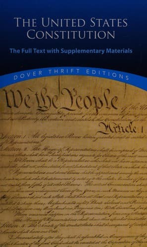 The Constitution of the United States and related documents