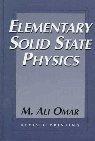 Elementary solid state physics