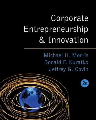 Corporate entrepreneurship and innovation
