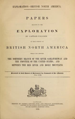 Exploration--British North America