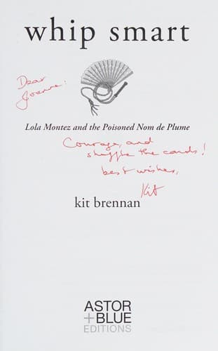 Lola Montez and the Poisoned Nom de Plume