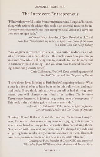 The introvert entrepreneur