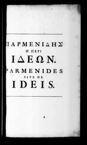 Παρμενίδης