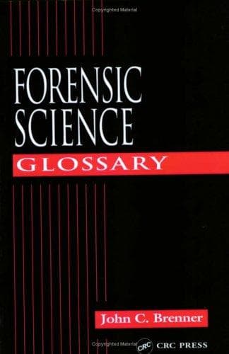 Forensic science glossary