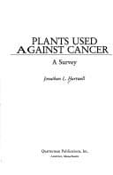 Plants used against cancer