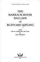 The Barrack-Room Ballads of Rudyard Kipling