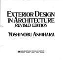 Exterior design in architecture
