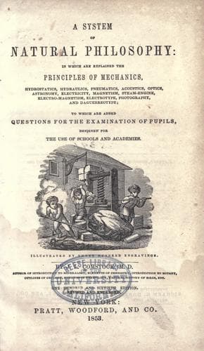 A system of natural philosophy: in which are explained the principles of mechanics, hydrostatics, hydraulics, pneumatics, acoustics, optics ..