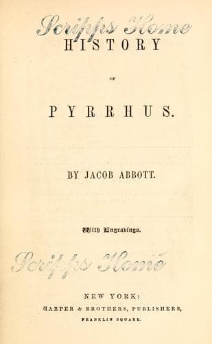 History of Pyrrhus