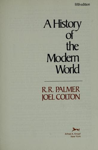 A history of the modern world