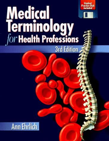 Medical Terminology For Health Professions