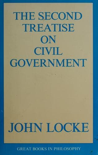 The Second Treatise on Civil Government (Great Books in Philosophy)