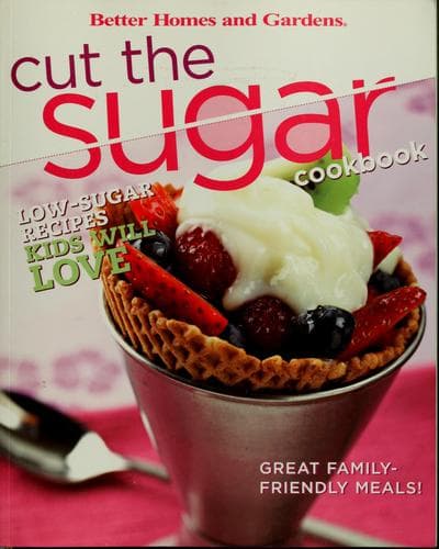 Cut the sugar cookbook
