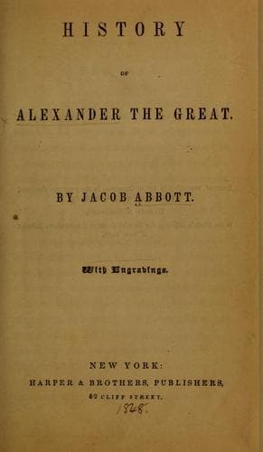 History of Alexander the Great