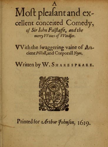 The Merry Wives of Windsor