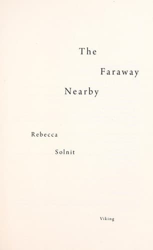 The faraway nearby