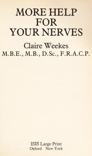 More help for your nerves
