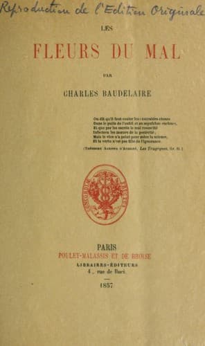 Les fleurs du mal