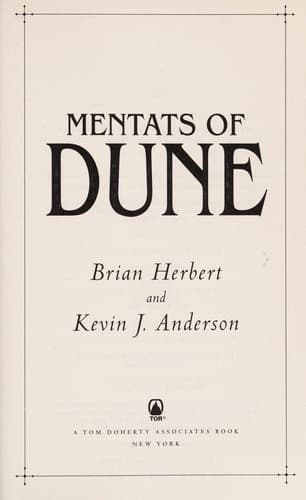Mentats of Dune