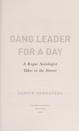 Gang leader for a day