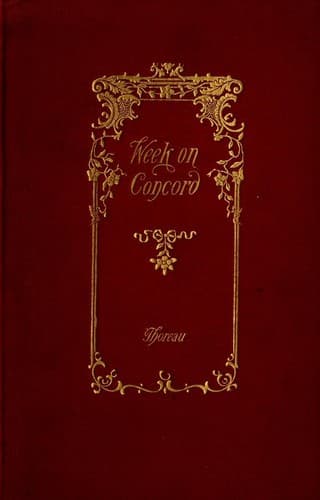 A week on the Concord and Merrimack Rivers