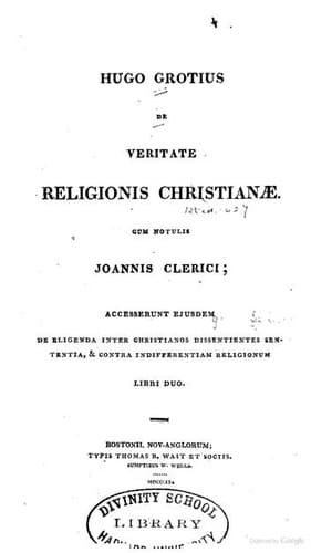 De veritate religionis Christianae