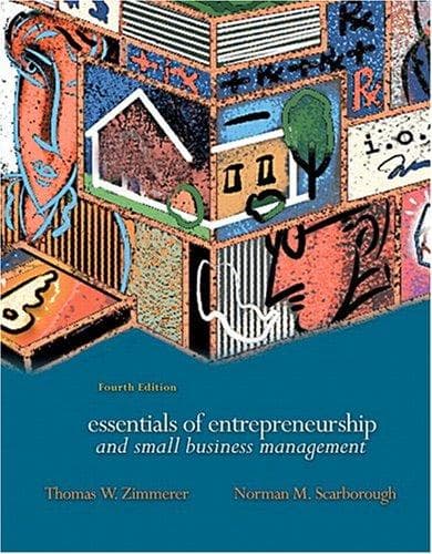 Essentials of Entrepreneurship and Small Business Management