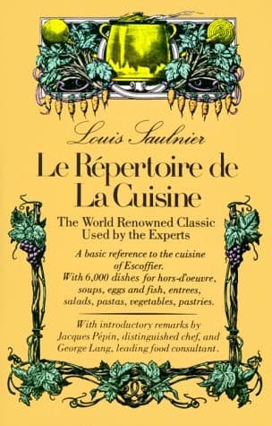Le répertoire de la cuisine